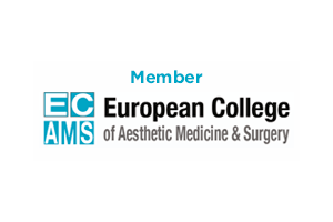 Membre de European College of Aesthetic Medicine & Surgery - ECAMS